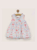 Vestido sem mangas branco com padrões RAKASSY / 19E1BFF1CHS001