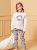 Pijama Flor em tubique LUIPAPETTE / 24H5PF31PYJH705