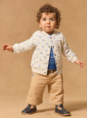 Casaco de malha estilo teddy reversível MACRISTO / 25E1BG81GIL001