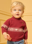 Camisola em jacquard com animais e flocos de neve LASIXON / 24H1BGR1PUL501