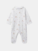 Babygrow com fecho de correr em malha interlock MEADELE / 25E5BFF2GRE001