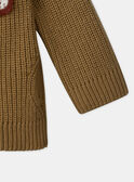 Cardigan de malha com fecho de correr e gola de polo MAARMAND / 25E1BG71GIL812