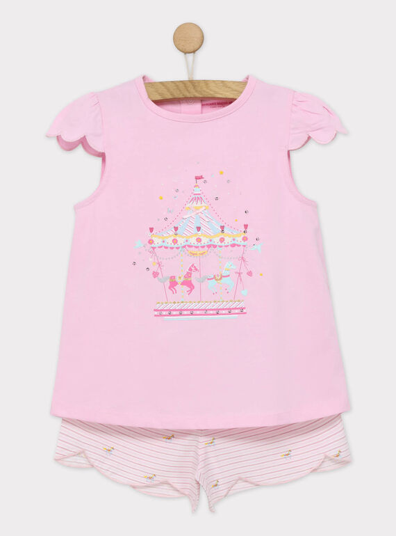 Pijama rosa REJITETTE / 19E5PFJ3PYJ305