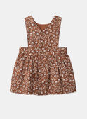 Vestido-jardineira às flores LAERICA / 24H1BFK1CHS809