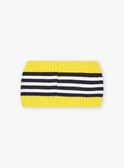 Gola em tricô com estampado às riscas FILARGO / 23E4BG51SNO070