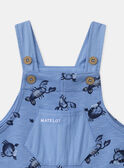 Blue SHORT DUNGAREES MAVADIN / 25E1BGQ2SACC213
