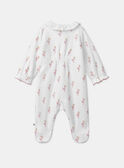 Babygrow de veludo estampado MONINA / 25E0NF21GRE000