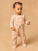 Babygrow em moletão floral MEAMELIE / 25E5BFF3GRE413