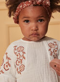 Camiseiro bordado com flores  LAELISE / 24H1BFK1CHE001