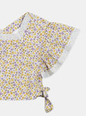 Top de popelina com flores KOBLETTE / 24E2PFD1CHE808