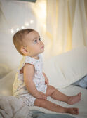 Babygro curto sem mangas com estampado de coelho e flores CEGINNA / 22E5BF53GRE000