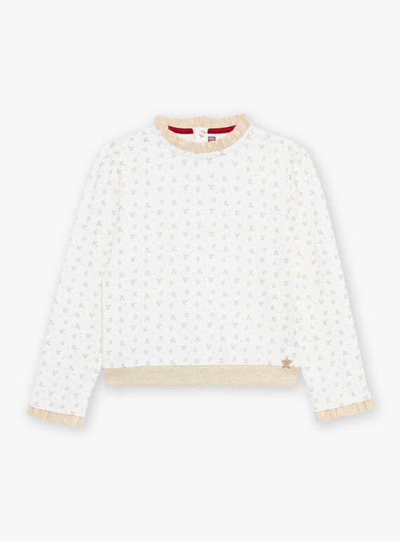 Sweat de mangas compridas com estampado de flores DAEDETTE / 22H2PF61SWE005