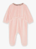 Pijama rosa em bombazina GELEA / 23H5BF21GRE303