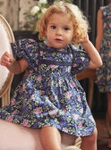 Vestido azul-marinho estampado com flores KAFLORENCE / 24E1BFL2ROB070