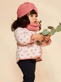 Sobretudo com capuz acolchoado com estampado de flores. FIMARIE / 23E1BF51VESD319
