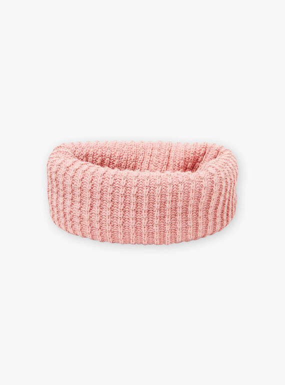 Snood rosa padrão corações menina BLODYETTE / 21H4PFD3SNOD300