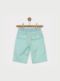 Bermudas verde água RAUCAGE5 / 19E3PGL5BER203