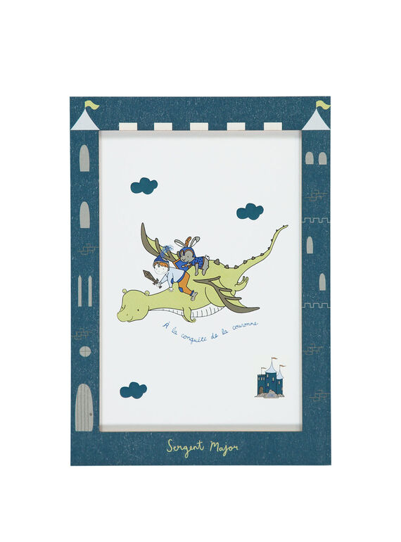 Quadro “dragão” azul RODRAGAFF / 19EZLAX2AFF221