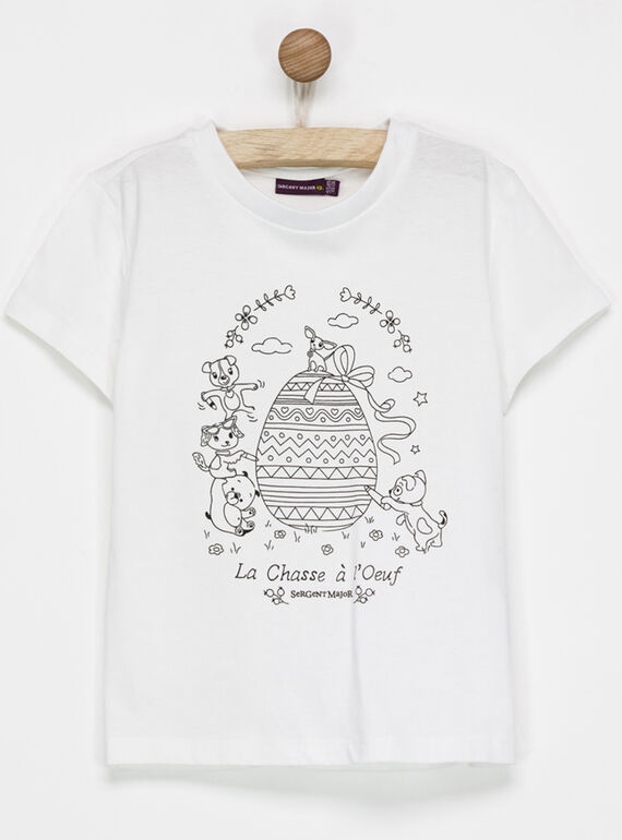 White T-shirt NYDOGETTE / 18E2PFK2TCT000