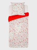 Conjunto de cama natal  vermelho com fronha quadrada SACOUETTE / 19HZENS1PLC511