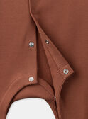 Babygrow canelado com raposa LEALEXIS / 24H5BG37GREE406