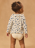Body de manga comprida e estampado floral MADANNA / 25E1BF82BOD114