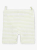 Pijama verde-pálido com animação de cabeça de panda e estampado às riscas FEFANTIN / 23E5BG31PYJ605