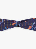 Fita azul-marinho com estampado florido FAZOLI / 23E4BFR1BAN070