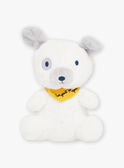 Peluche Cão amarelo e branco SMAPE0090CHIEN / 23J7GM41DO2099