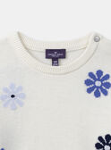 Camisola de malha com estampado floral MESWETTE / 25E2PF81PUL114