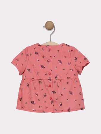 Camisa estampada rosa bebé menina SACELINE / 19H1BF31CHE305
