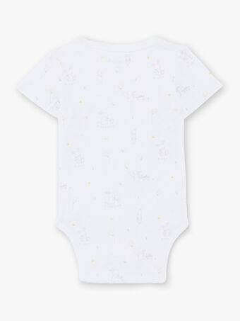 Lote de 2 bodies mangas curtas bebé menina em algodão bio ZOMARLEY / 21E0NMY1LDB000