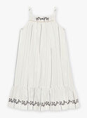Vestido cru com estampado às riscas FLIRAYETTE / 23E2PFP1RBS001