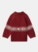 Camisola em jacquard com animais e flocos de neve LASIXON / 24H1BGR1PUL501