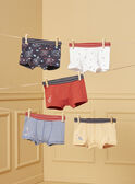 Conjunto de 5 boxers Espaço LUIMAINAGE / 24H5PG51BOX070