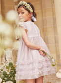 Vestido violeta-de-Parme de tule KREVETTE / 24E2PFL2ROB320