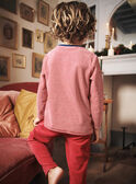 Conjunto pijama de Natal vermelho em veludo GLULAGE / 23H5PGG1PYJF511