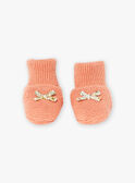 Pantufas de recém-nascido rosa-maquilhagem LOICA / 24H0AF11CHPD327