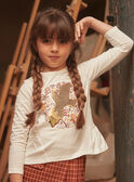 T-shirt de manga comprida com lantejoulas LILIBETTE / 24H2PFK2TML001