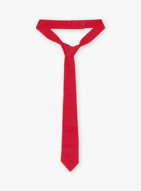Conjunto camisa de mangas compridas e gravata com estampado Natal DUROAGE / 22H3PG61CHM001