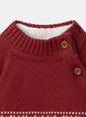 Camisola em jacquard com animais e flocos de neve LASIXON / 24H1BGR1PUL501
