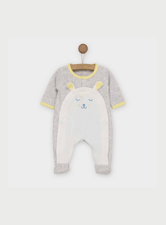 Babygro cinzento mesclado RYANTHO / 19E0NG12GRE943