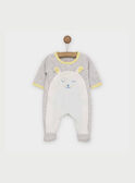 Babygro cinzento mesclado RYANTHO / 19E0NG12GRE943