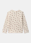 T-shirt com estampa de flores LALITETTE / 24H2PFR1TML001
