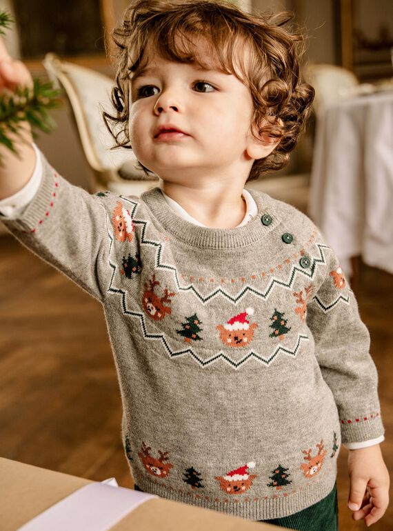 Camisola com estampado de Natal DAWAYATT / 22H1BG61PULJ922