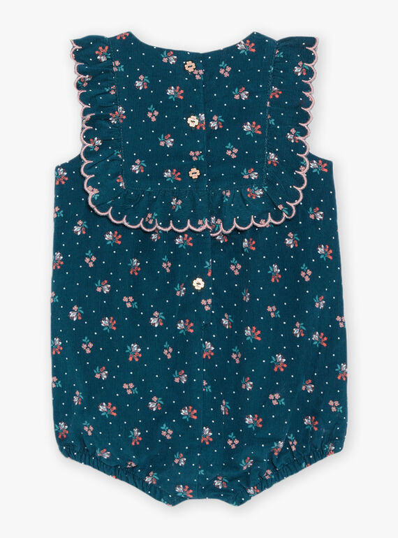 Babygro com estampado florido em bombazina DATAHIS / 22H1BFZ1BARG633