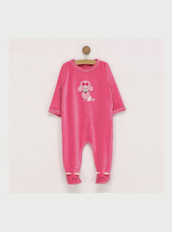 Babygro rosa REJOYEUSE / 19E5BF31GRED309