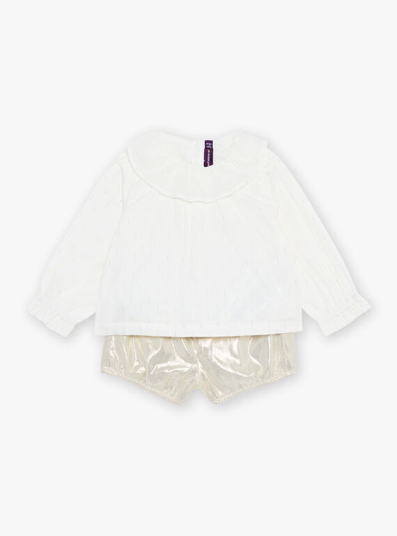 Conjunto blusa e bloomer de Natal DAVIVI / 22H1BF61ENS954