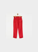 Red pants PABELOETTE / 18H2PF41PAN050