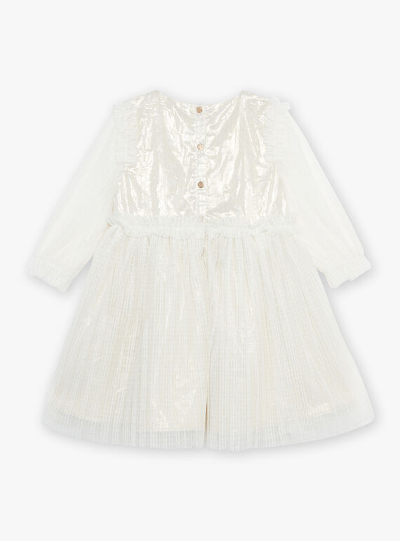 Vestido plissado em tule DAEFETTE / 22H2PF61ROB005